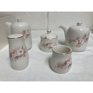 UTSUWA Japanese Ceramic Soy Sauce Vinegar Sugar Salt Dispenser Serving Set 8pcs